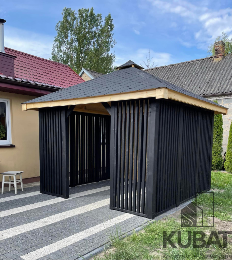 altana ogrodowa modernistyczna