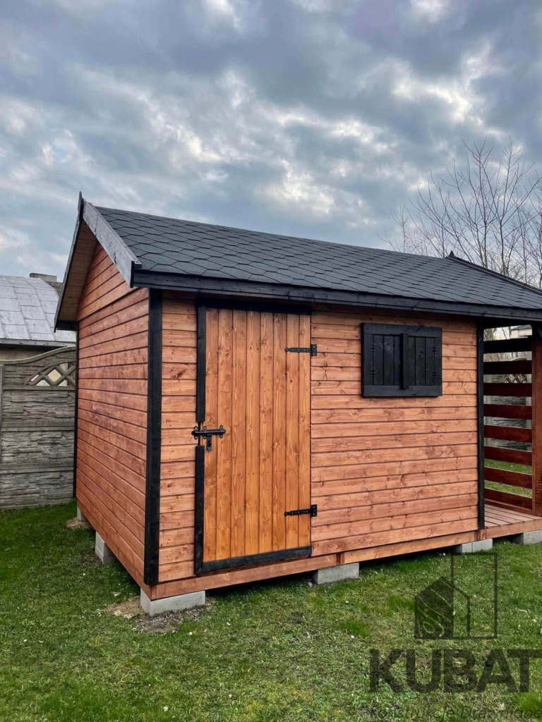 domek drewniany do ogrodu 3x4