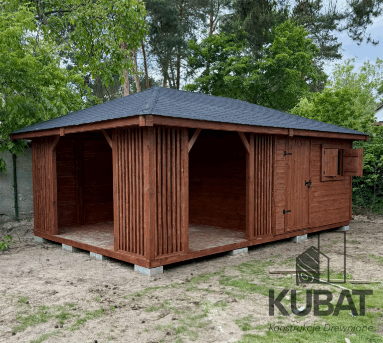 Altana Nowoczesna do ogrodu modernistyczna