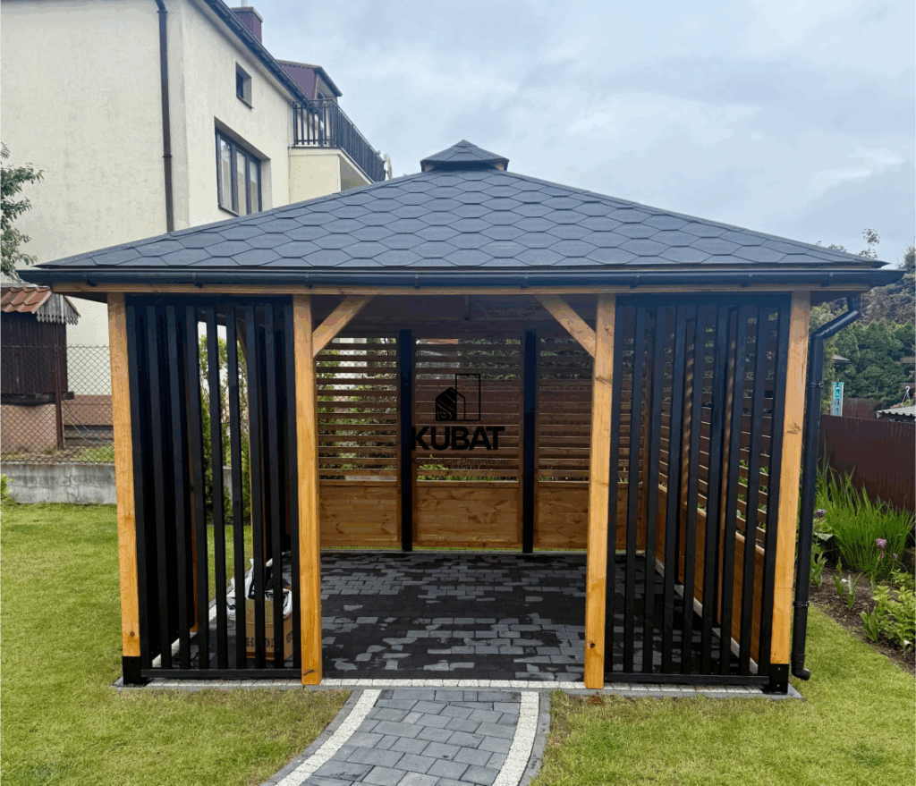 Altana ogrodowa drewniana 3x3 nicole