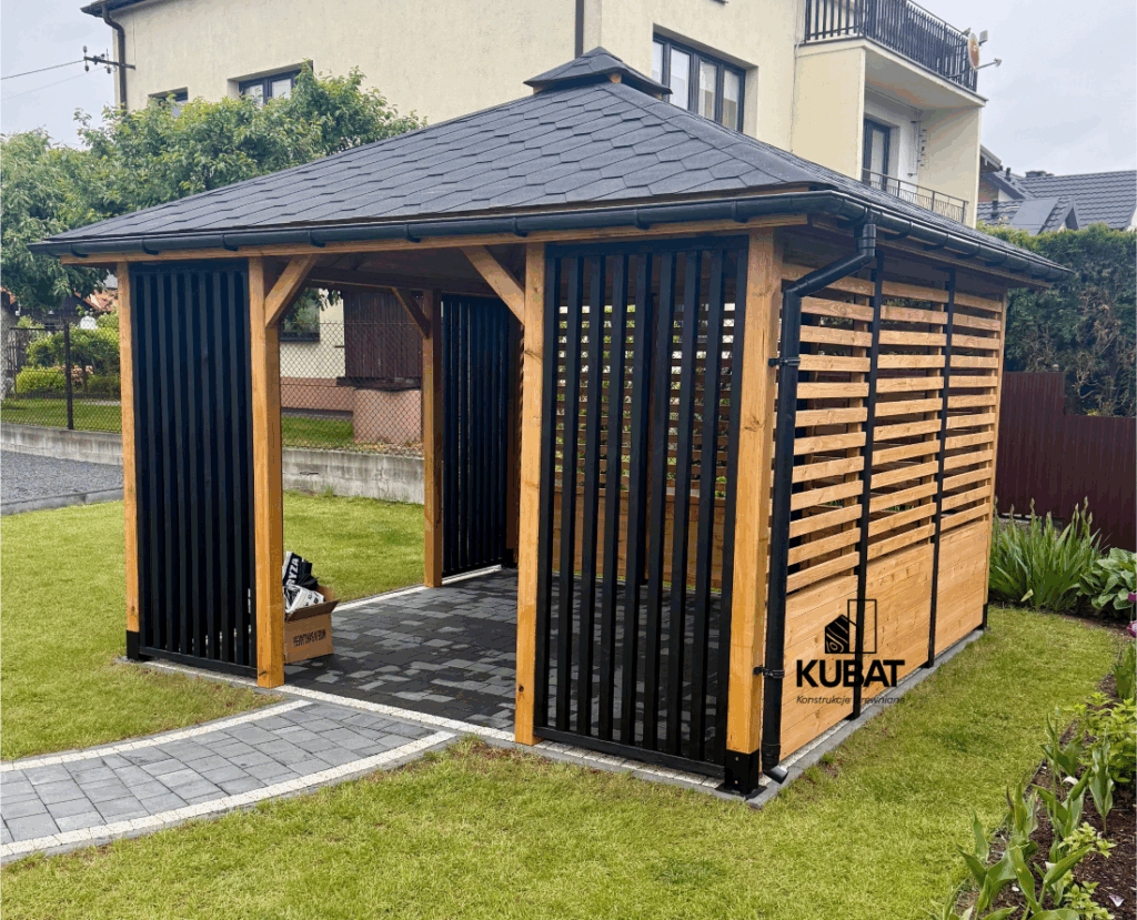 Nowoczesna altana Nicole 3x3