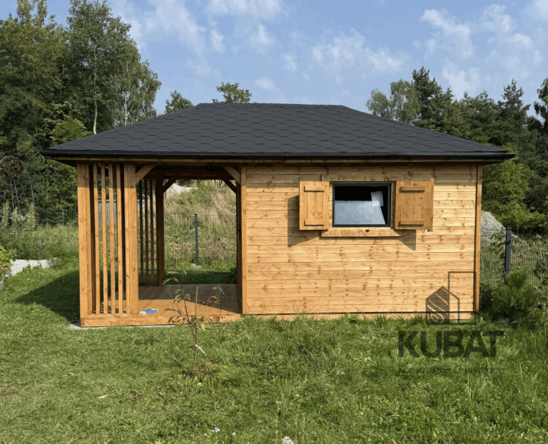 domek narzedziowy z altana 3x5