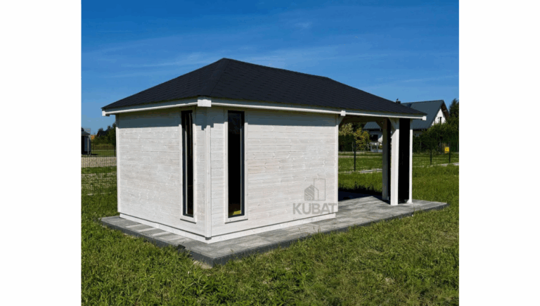 Domek z altana hektor biało czarny