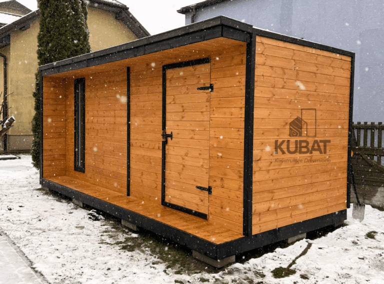 Domek nowoczesny jednospadowy 2x5 RIO