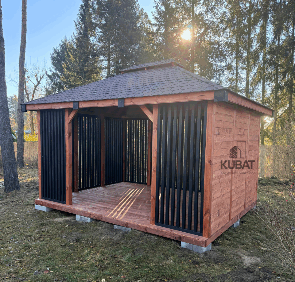 altana ogrodowa drewniana mazowieckie serock