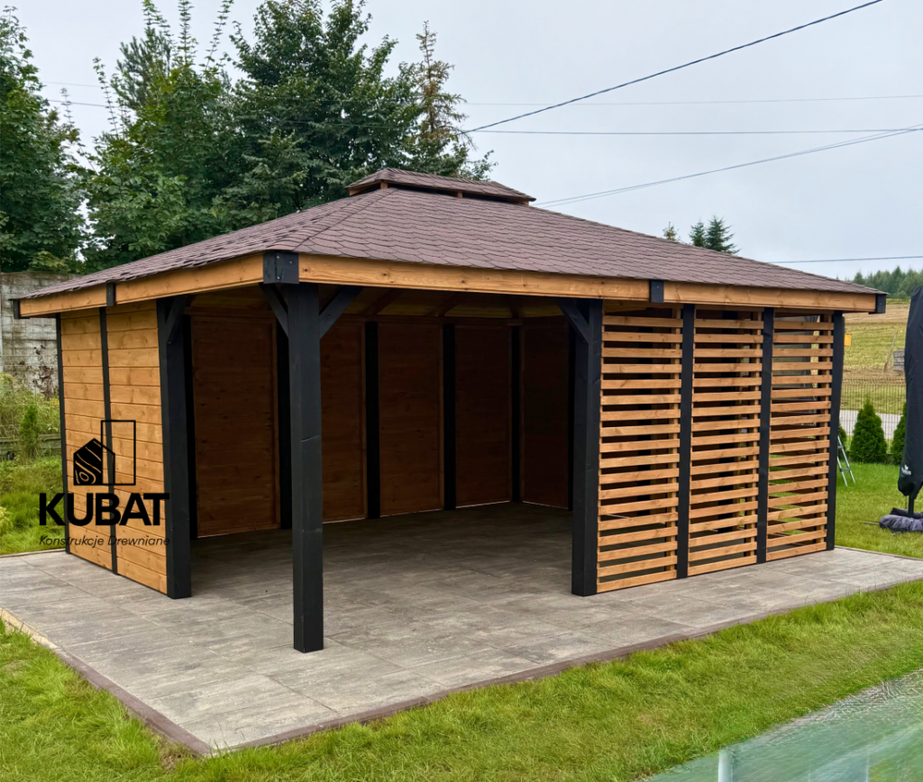 Nowoczesna altana ogrodowa Riwa