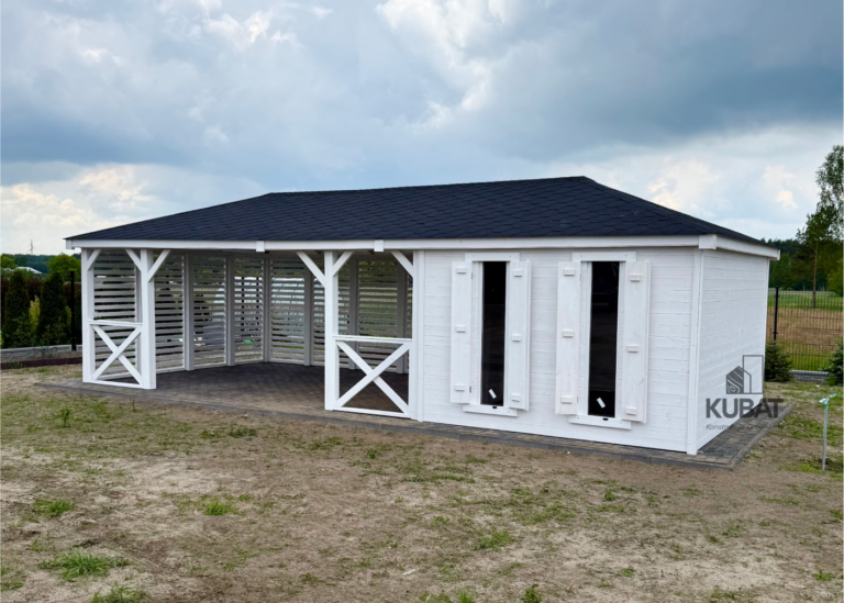 Domek ogrodowy z altana 4X9