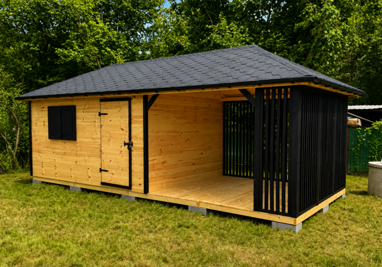 domek ogrodowy 3x7 bartek z altana