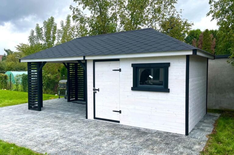 domek ogrodowy drewniany 3x6